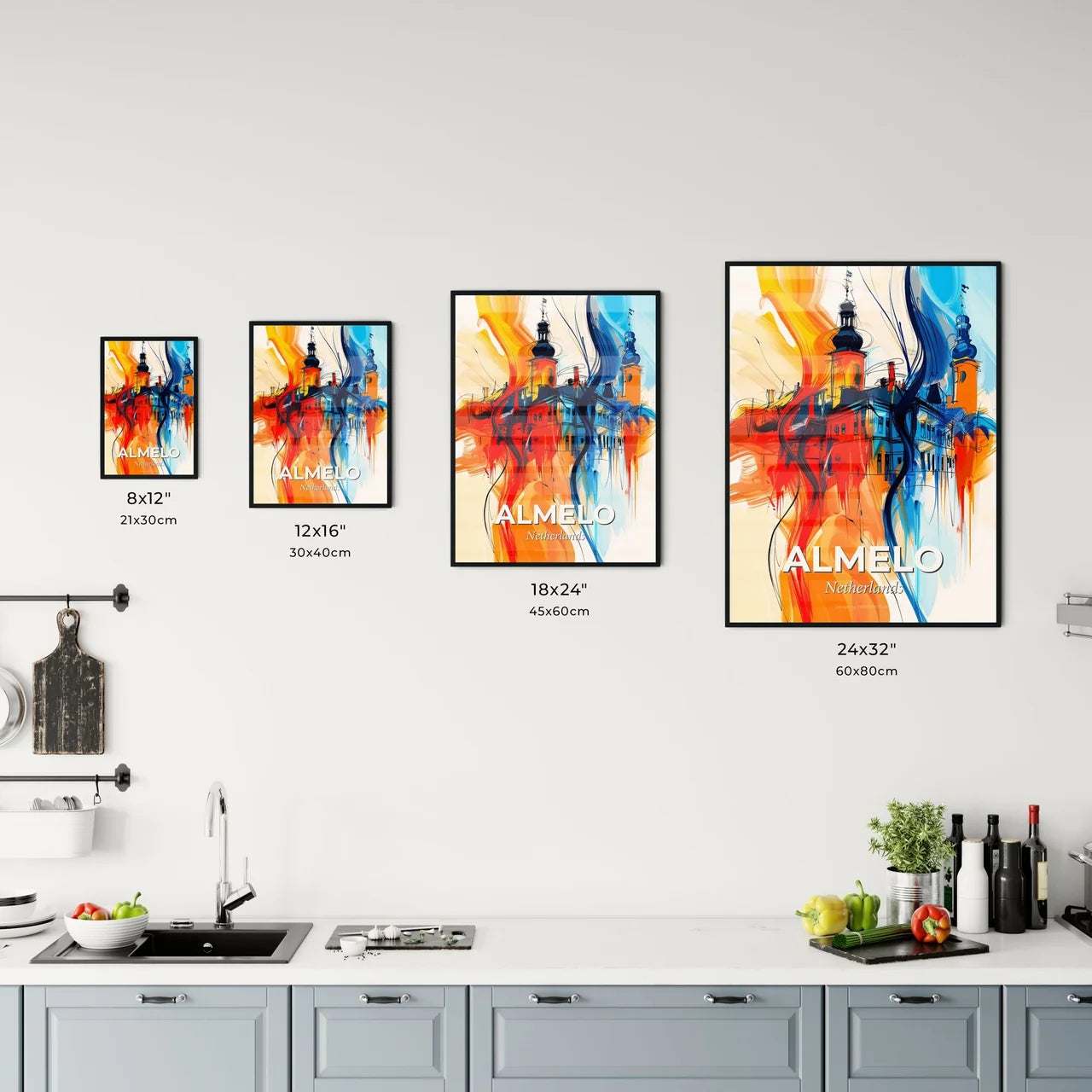 Vibrant Almelo, Netherlands Kitchen Art