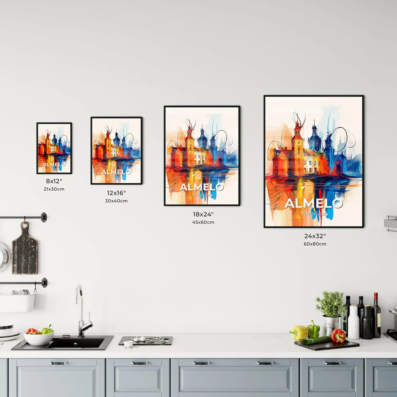 Vibrant Almelo, Netherlands Kitchen Art