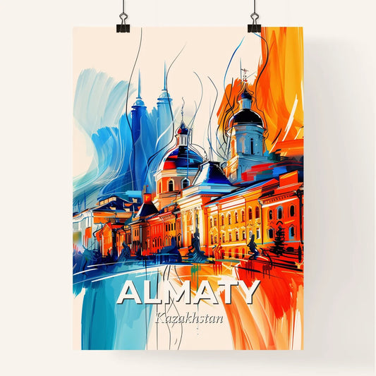 Vibrant Almaty, Kazakhstan Poster