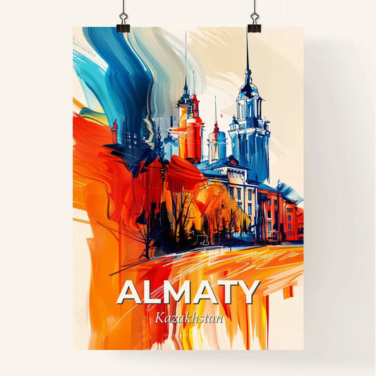 Vibrant Almaty, Kazakhstan Poster
