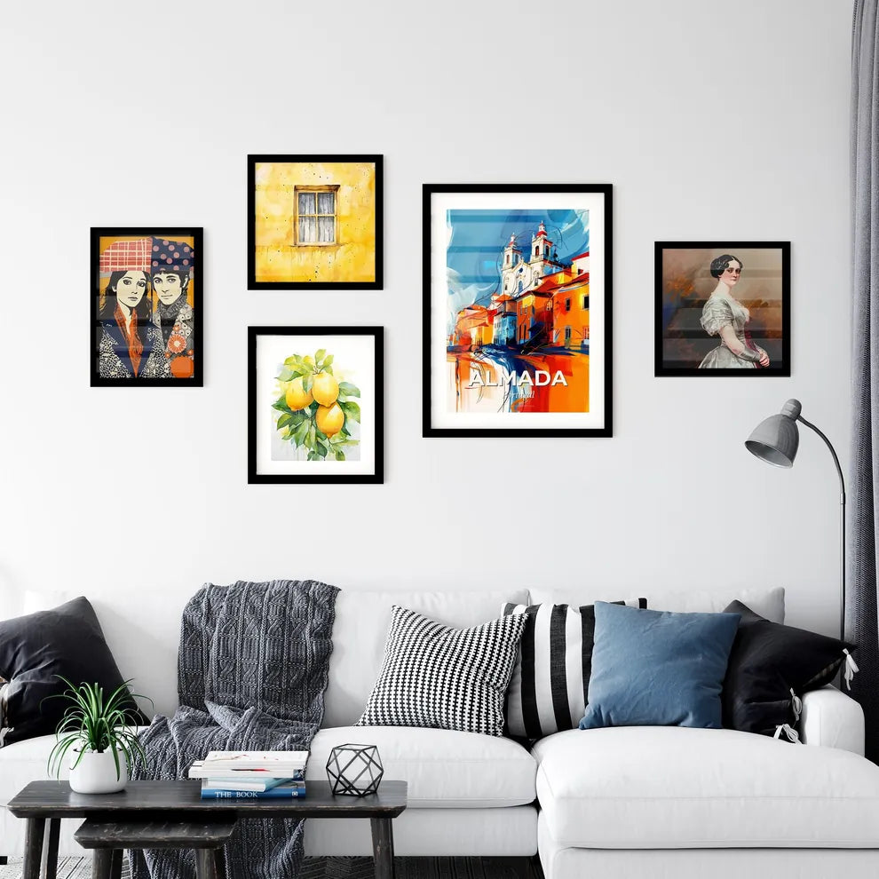 Vibrant Almada, Portugal Wall Art Collection