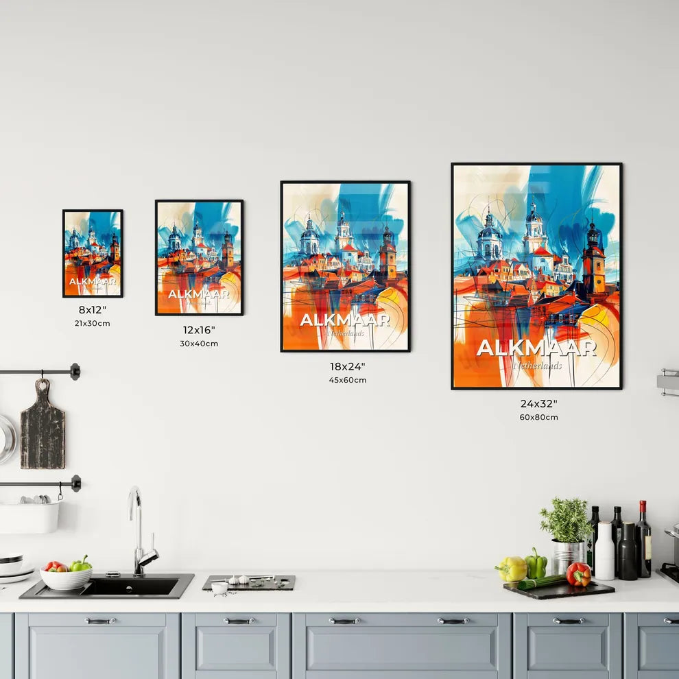Vibrant Alkmaar, Netherlands Kitchen Art