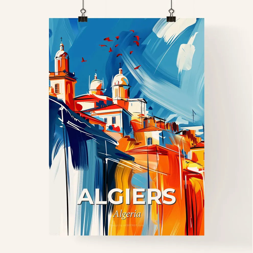 Vibrant Algiers, Algeria Poster