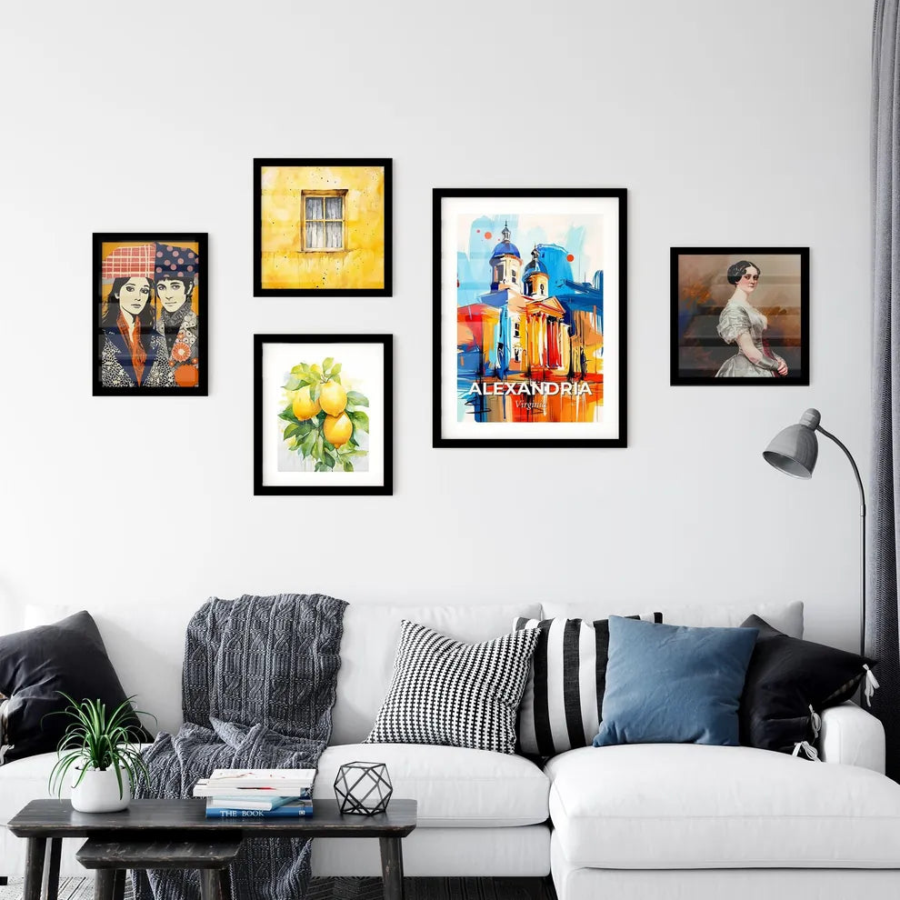 Vibrant Alexandria, Virginia Wall Art Collection