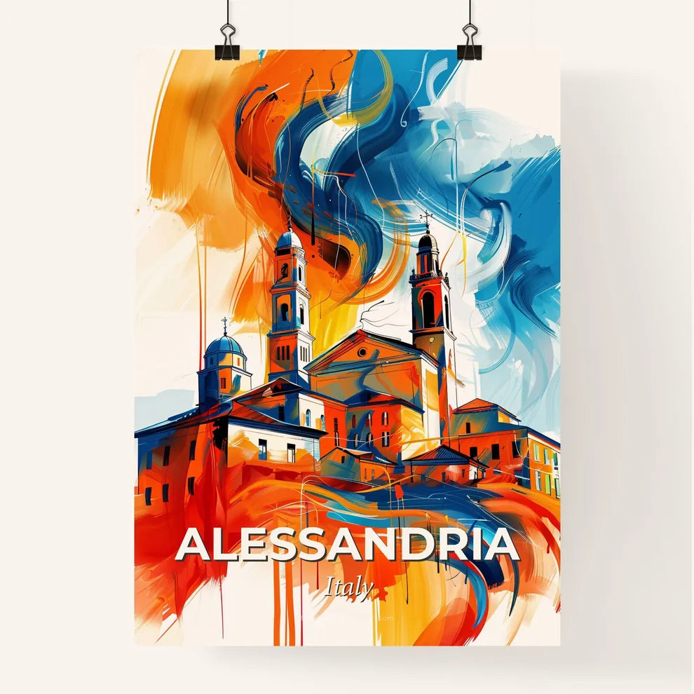 Vibrant Alessandria, Italy Poster