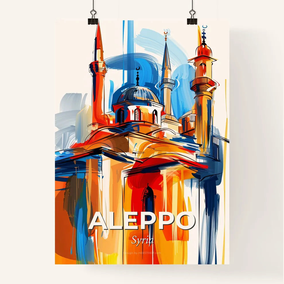 Vibrant Aleppo, Syria Poster