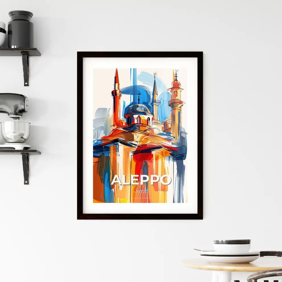 Vibrant Aleppo, Syria Framed Print