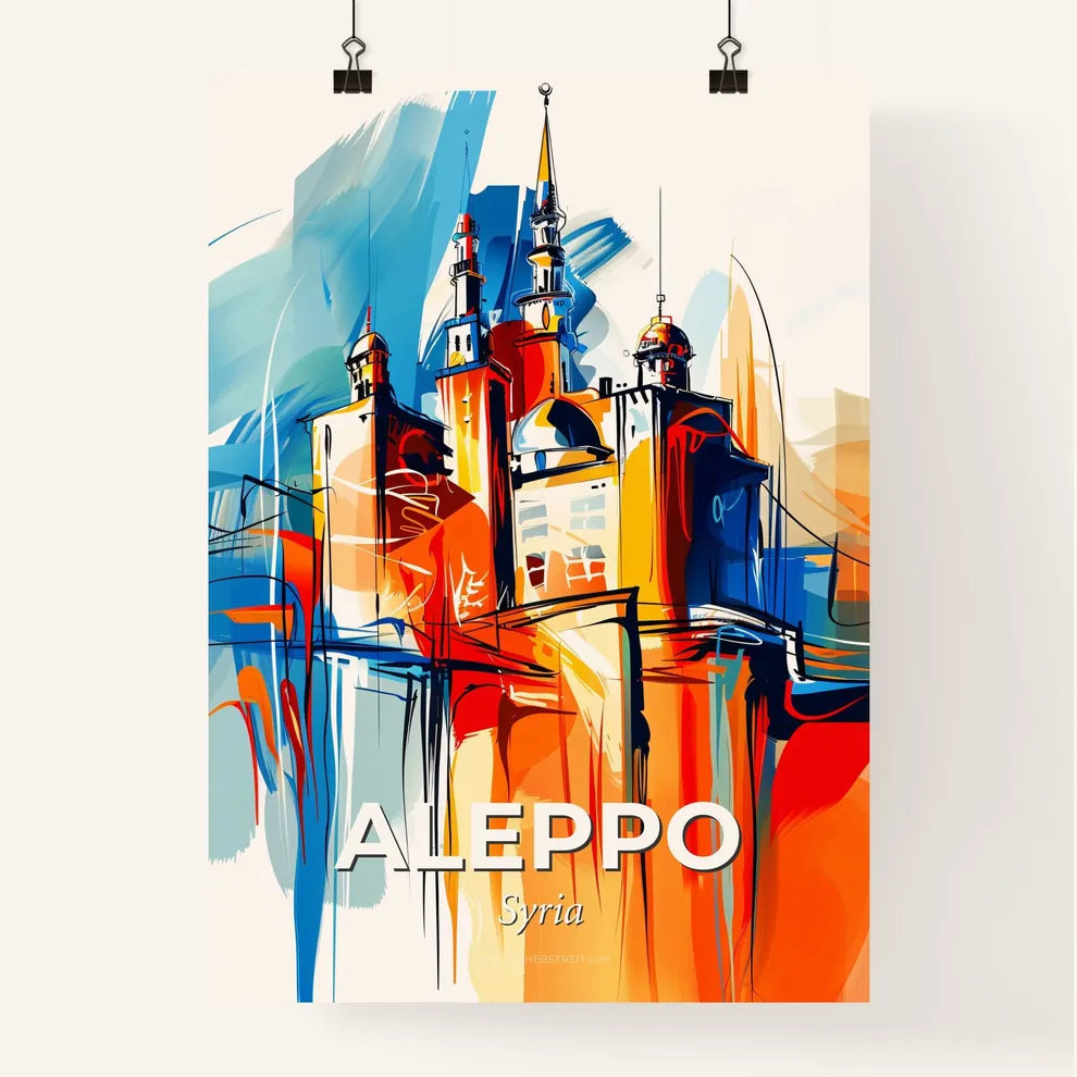 Vibrant Aleppo, Syria Poster