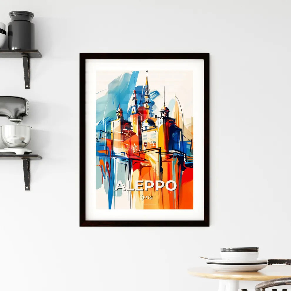 Vibrant Aleppo, Syria Framed Print