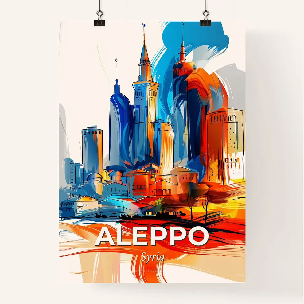 Vibrant Aleppo, Syria Poster