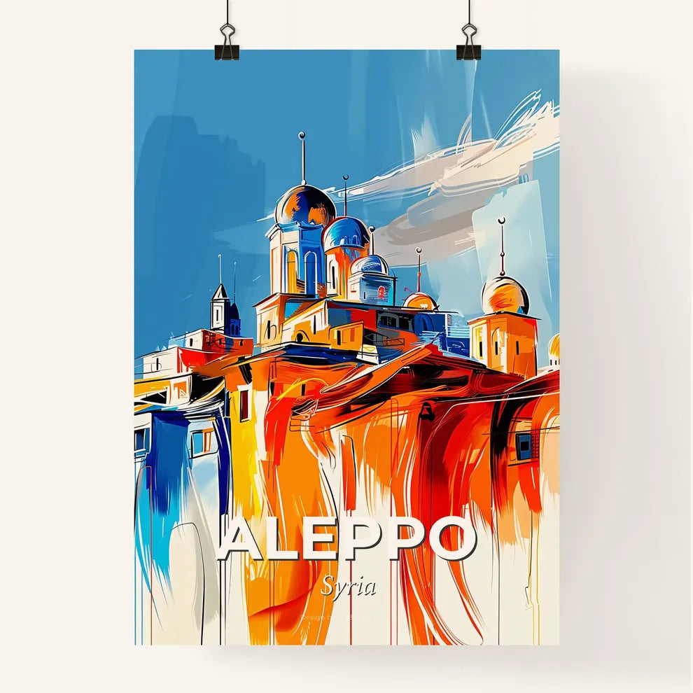 Vibrant Aleppo, Syria Poster