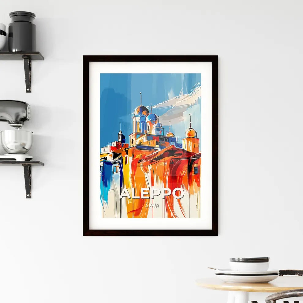 Vibrant Aleppo, Syria Framed Print