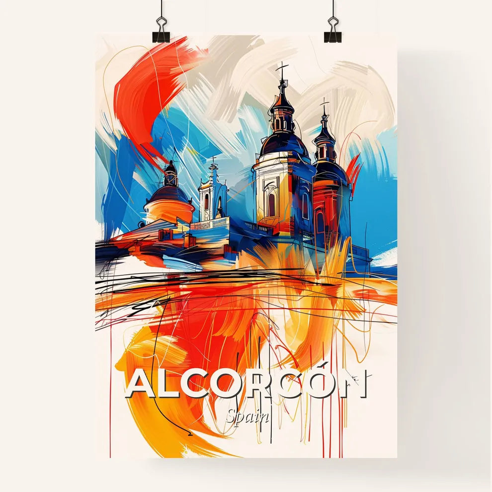 Vibrant Alcorcón, Spain Poster