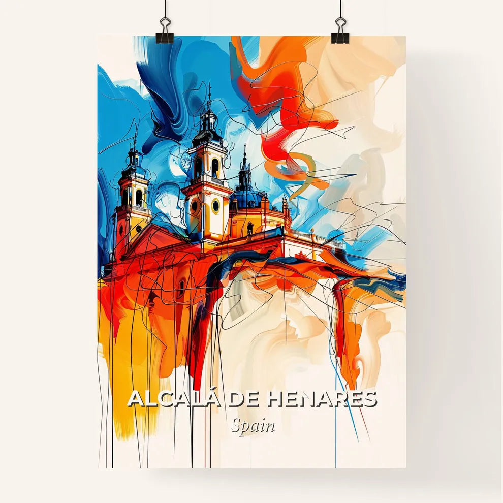 Vibrant Alcalá De Henares, Spain Poster