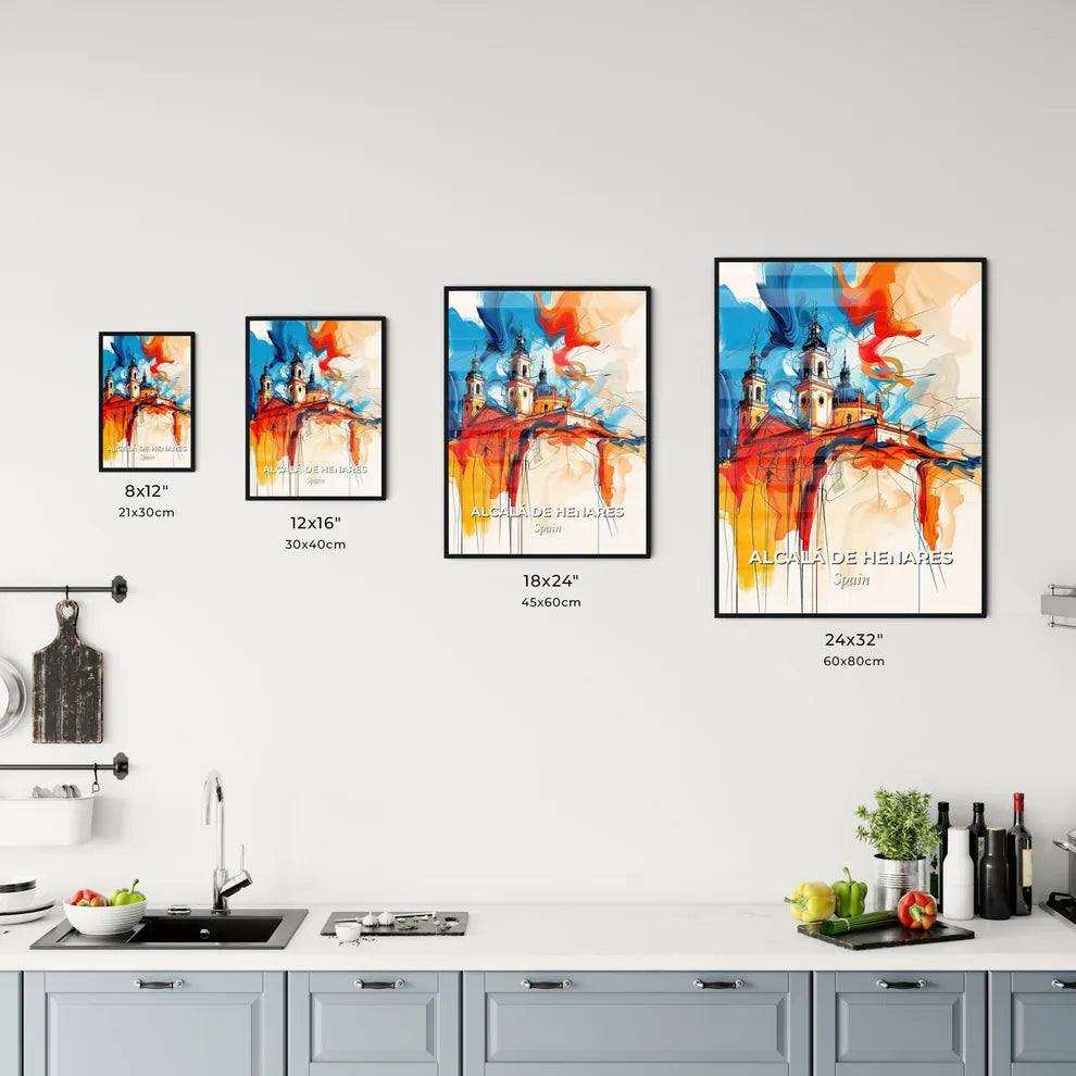 Vibrant Alcalá De Henares, Spain Kitchen Art