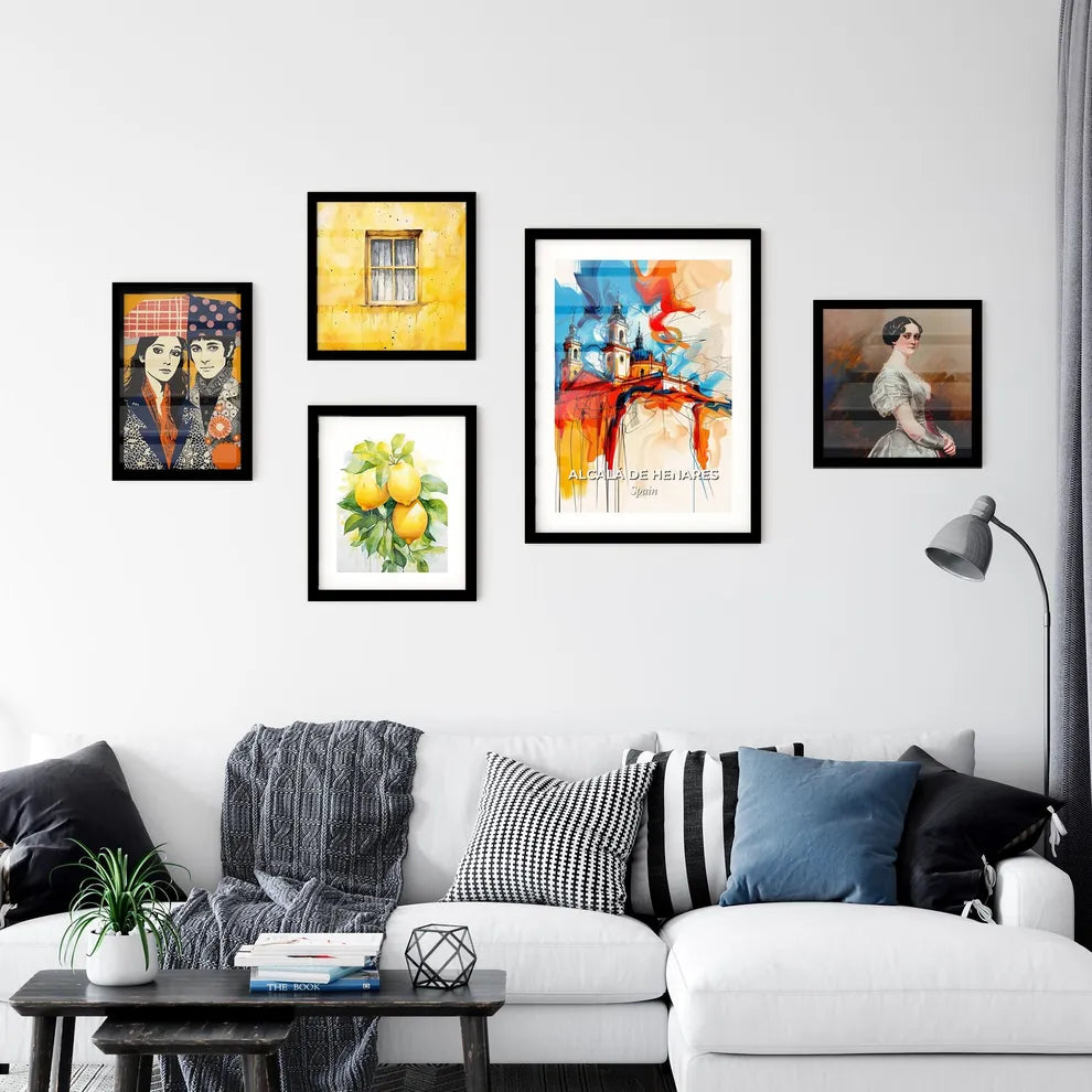 Vibrant Alcalá De Henares, Spain Wall Art Collection