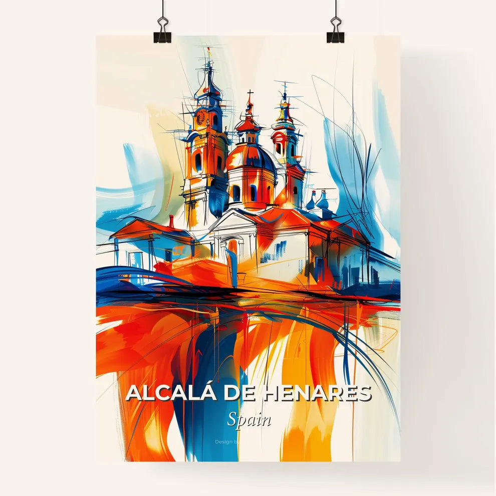 Vibrant Alcalá De Henares, Spain Poster