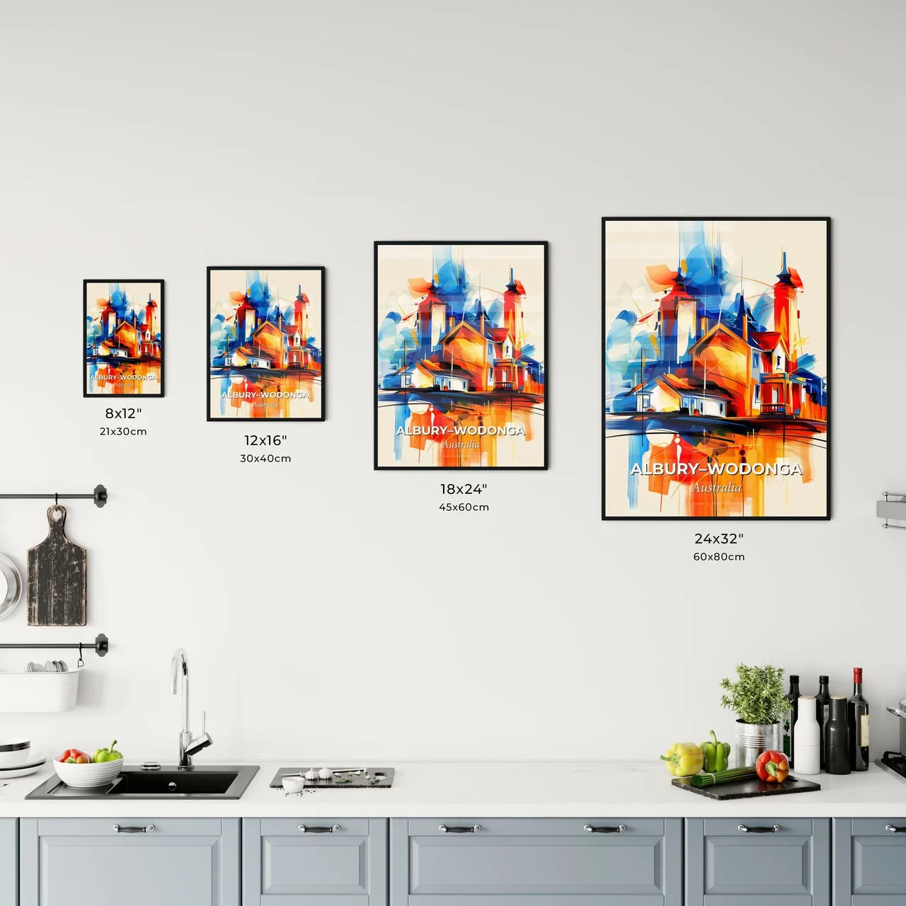 Vibrant Albury–Wodonga, Australia Kitchen Art