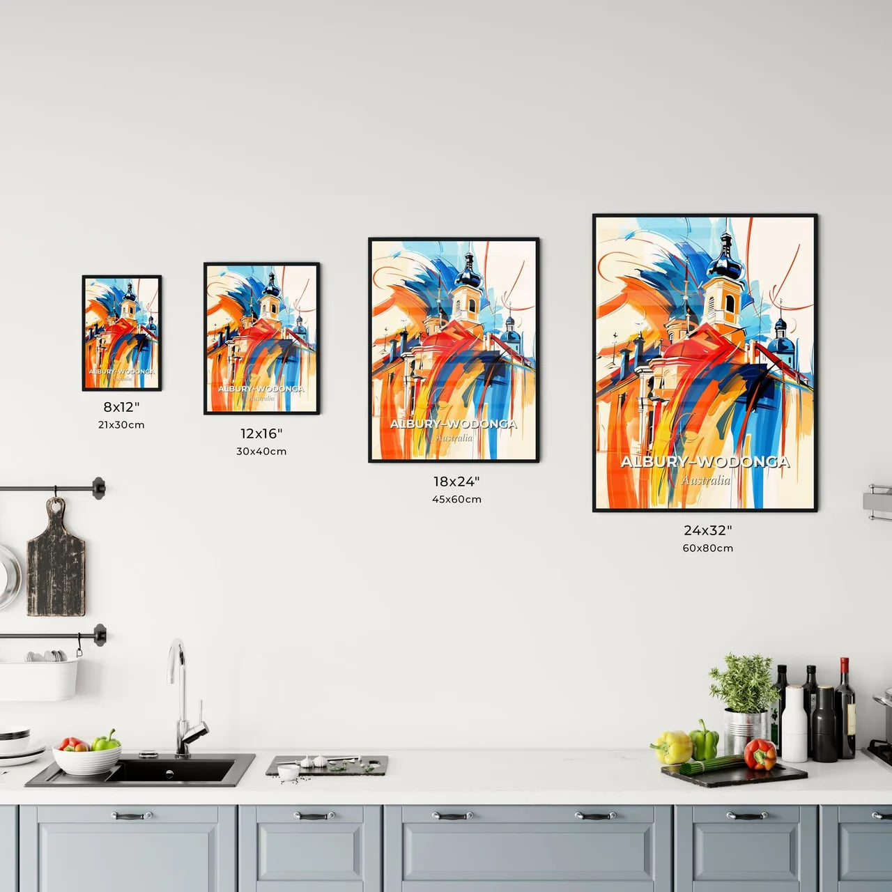 Vibrant Albury–Wodonga, Australia Kitchen Art