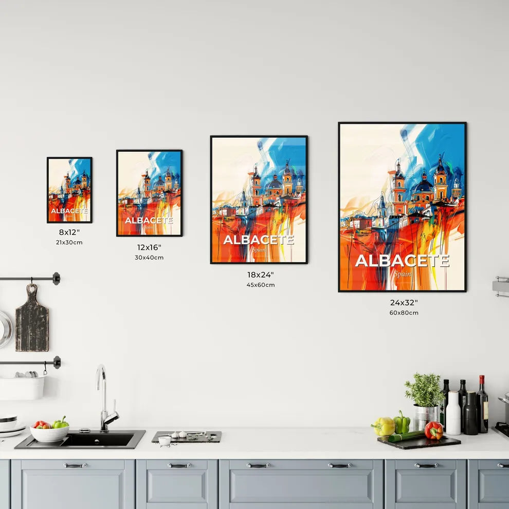 Vibrant Albacete, Spain Kitchen Art