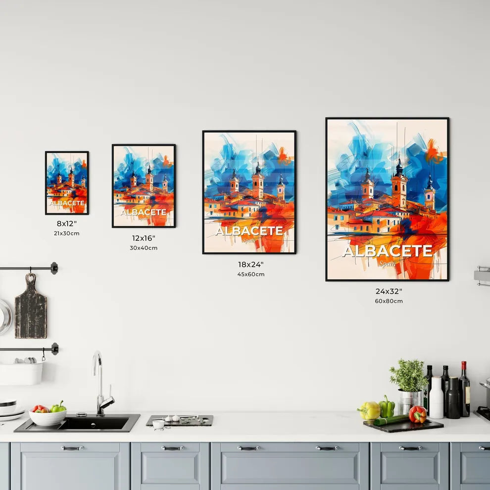 Vibrant Albacete, Spain Kitchen Art