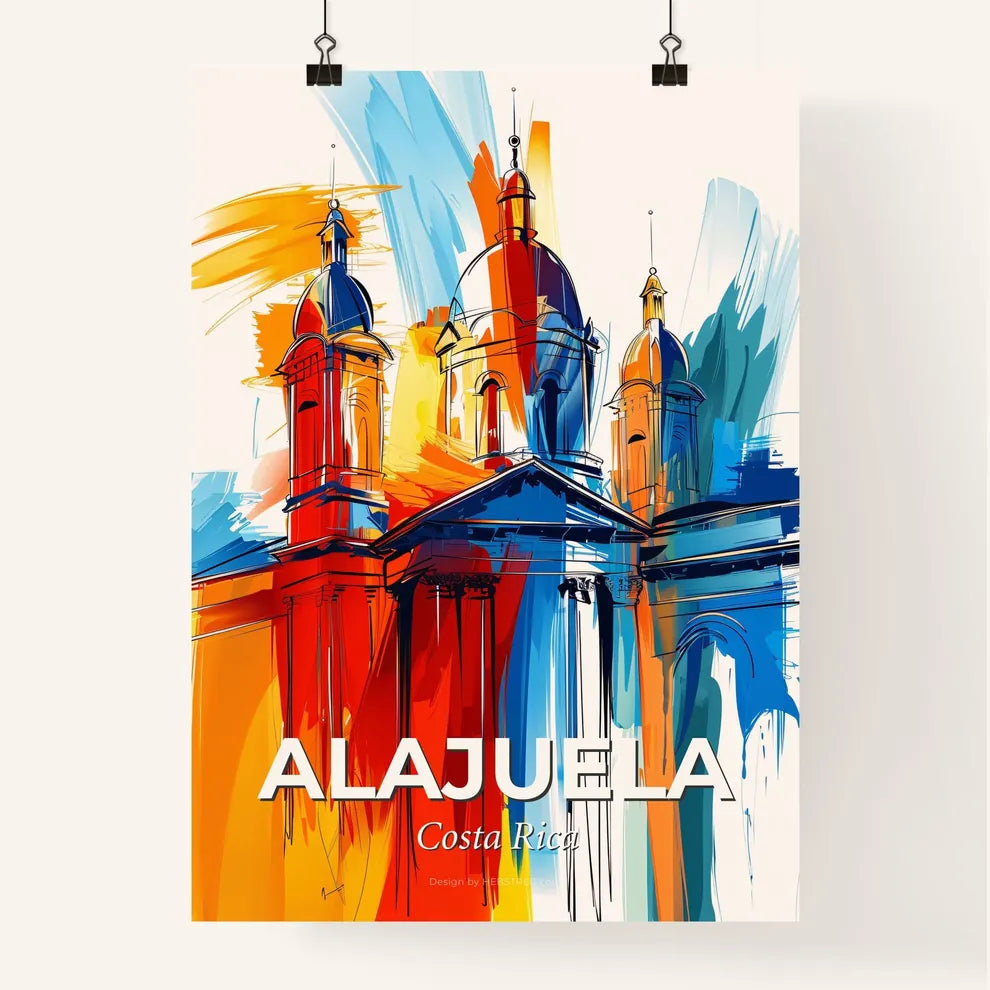 Vibrant Alajuela, Costa Rica Poster