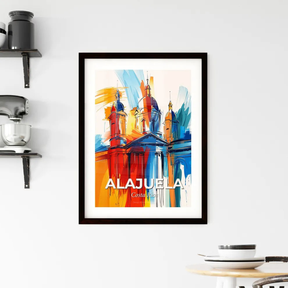 Vibrant Alajuela, Costa Rica Framed Print