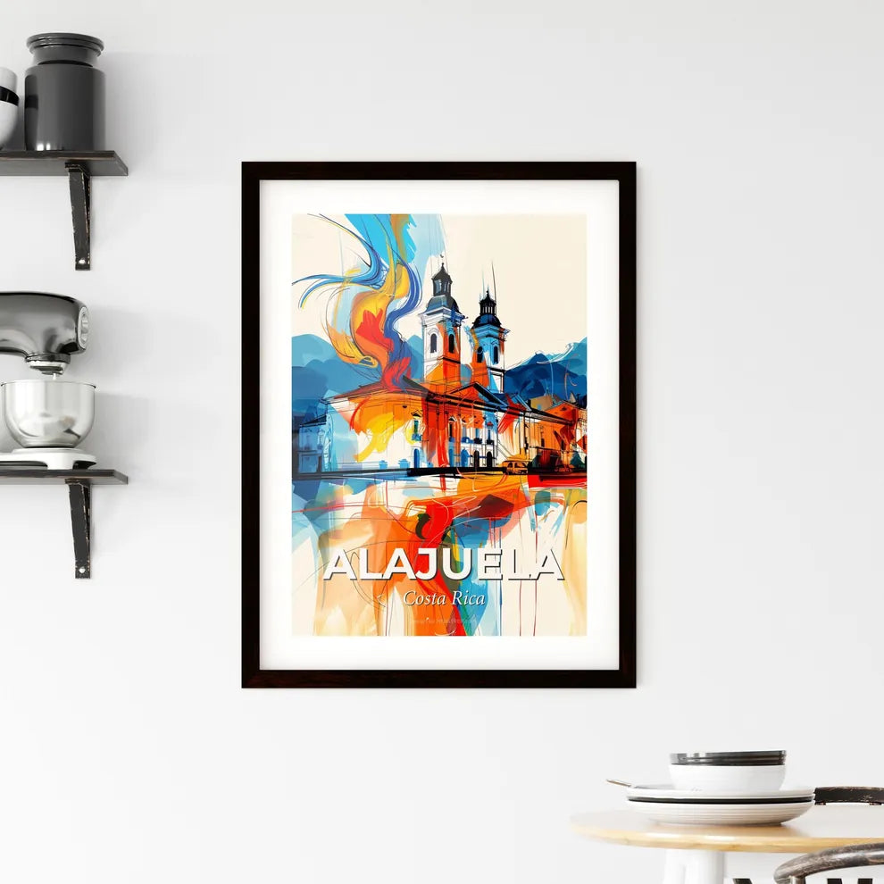 Vibrant Alajuela, Costa Rica Framed Print