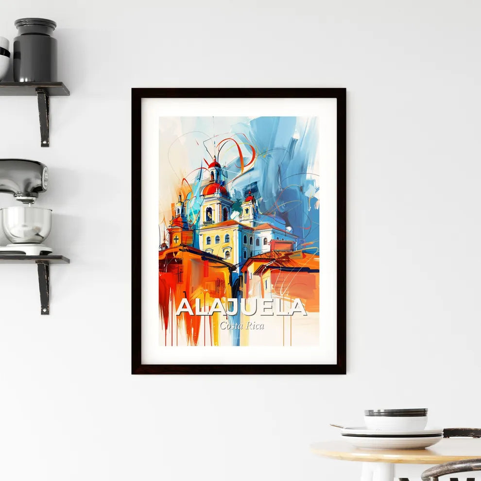 Vibrant Alajuela, Costa Rica Framed Print