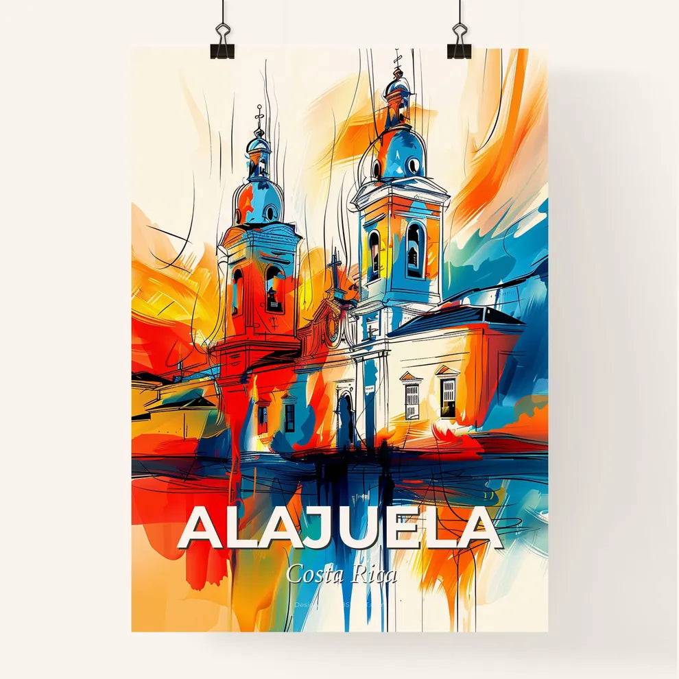 Vibrant Alajuela, Costa Rica Poster