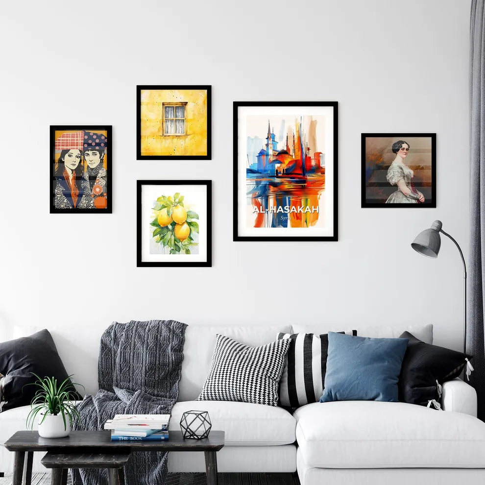 Vibrant A Wall Art Collection