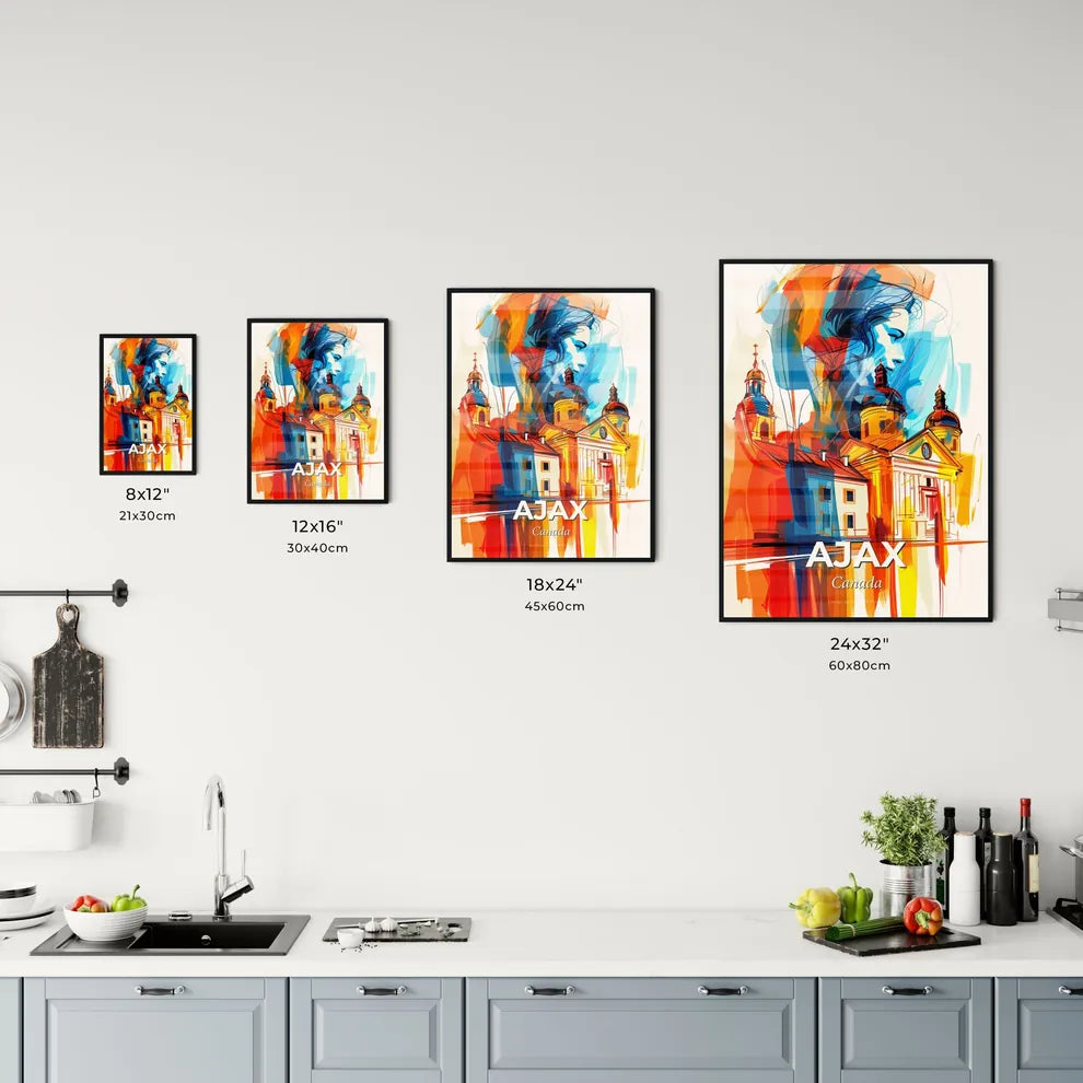 Vibrant Ajax, Canada Kitchen Art