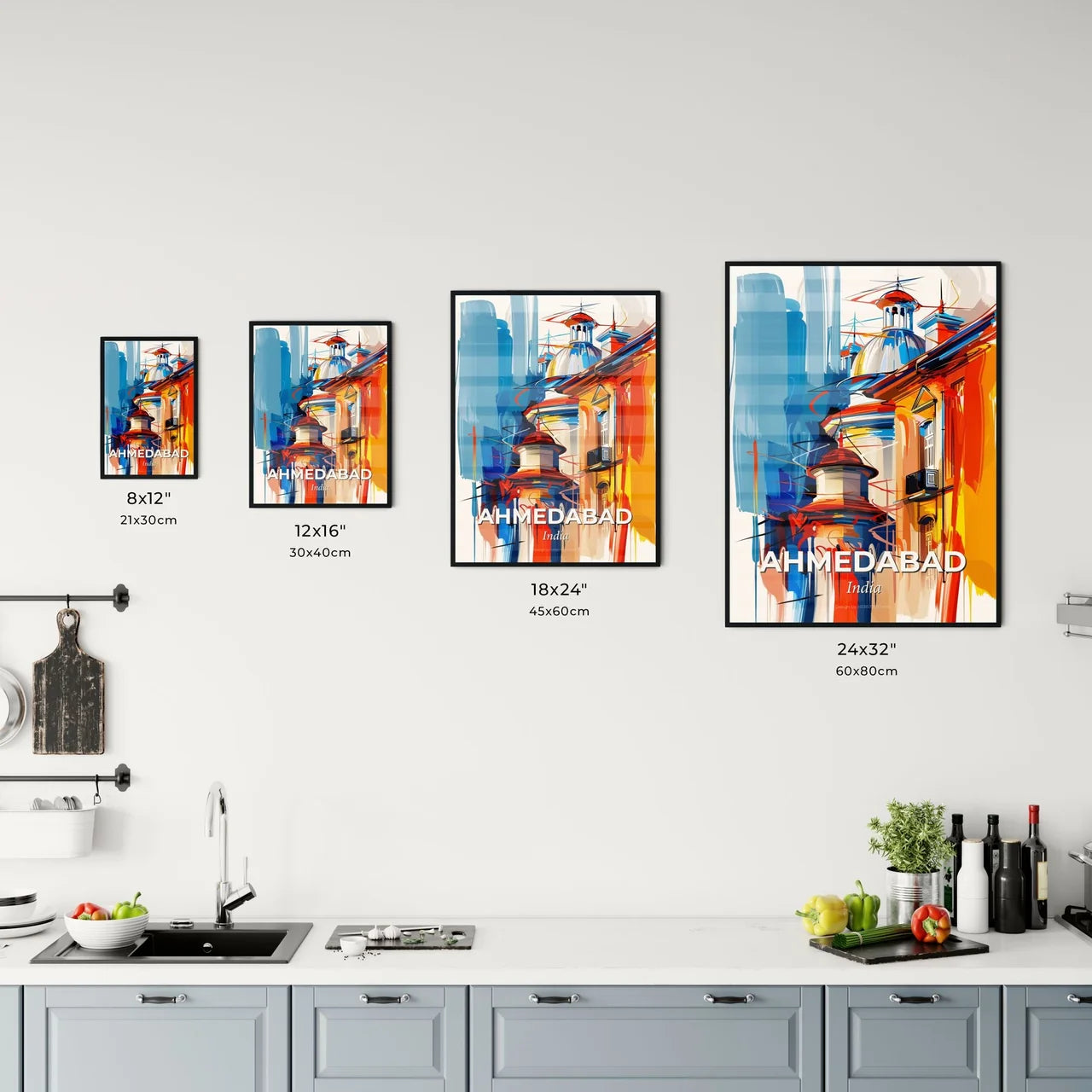 Vibrant Ahmedabad, India Kitchen Art