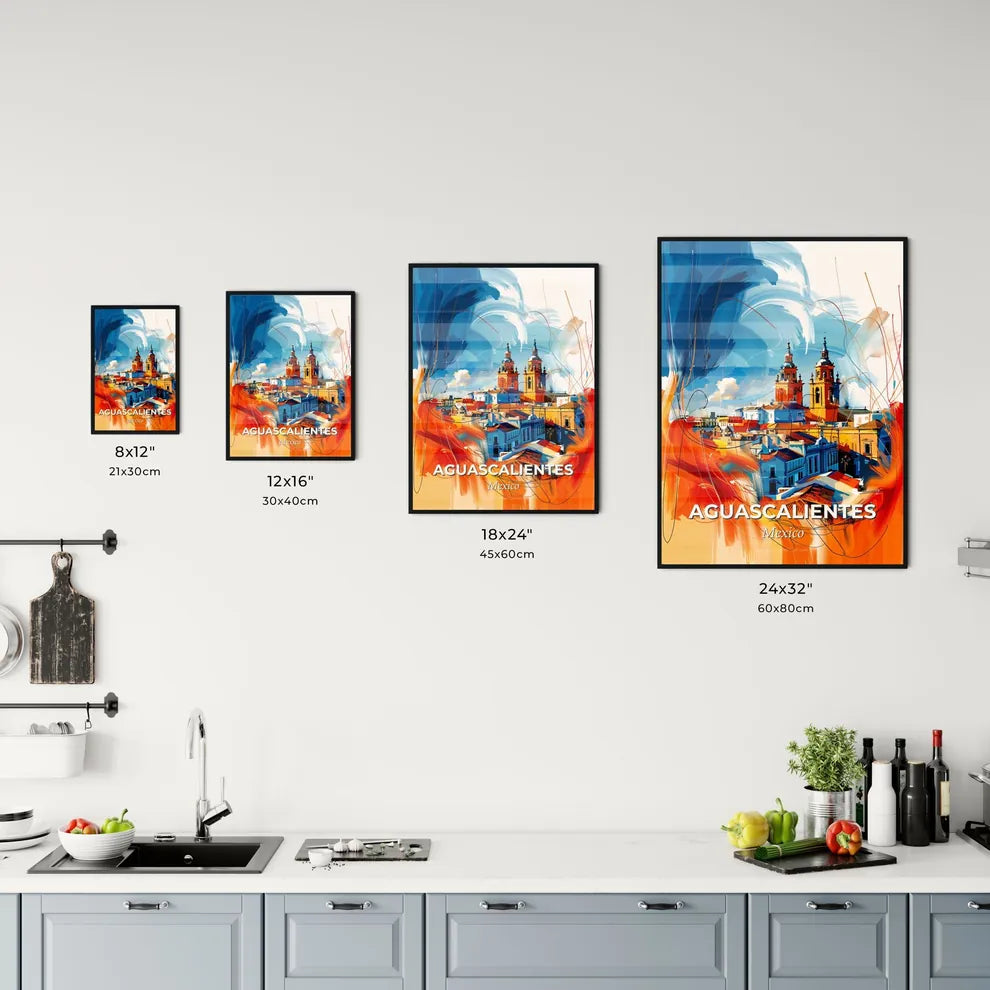 Vibrant Aguascalientes, Mexico Kitchen Art