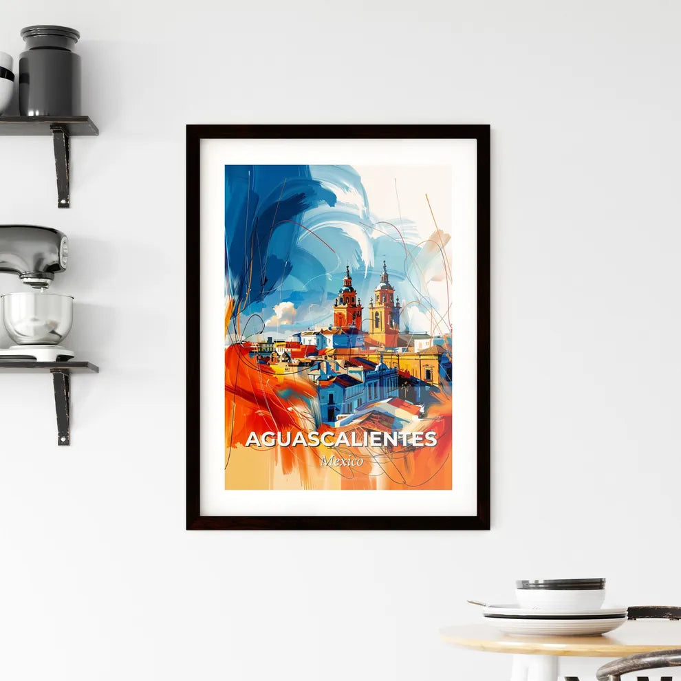 Vibrant Aguascalientes, Mexico Framed Print