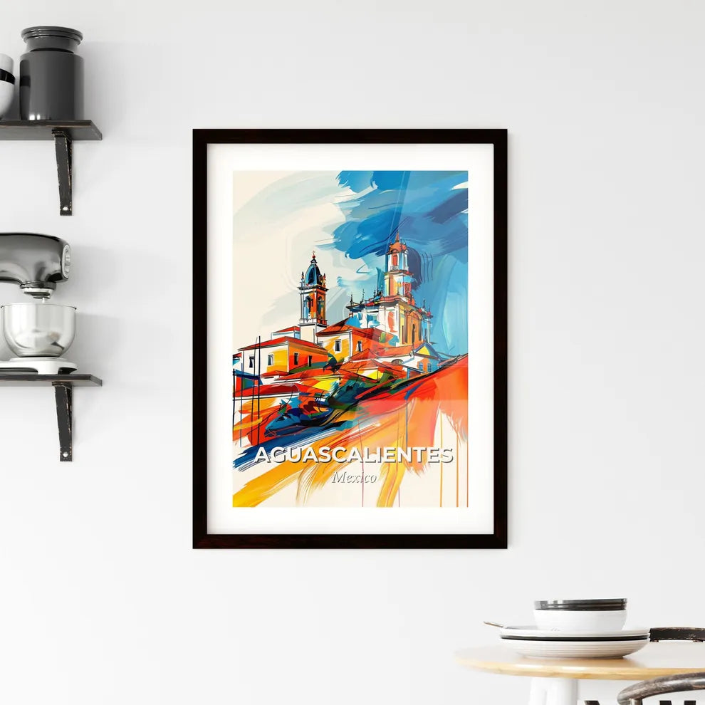 Vibrant Aguascalientes, Mexico Framed Print