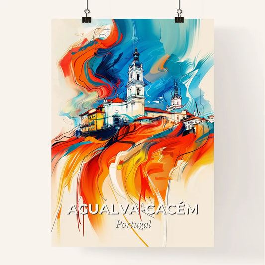 Vibrant Agualv Poster