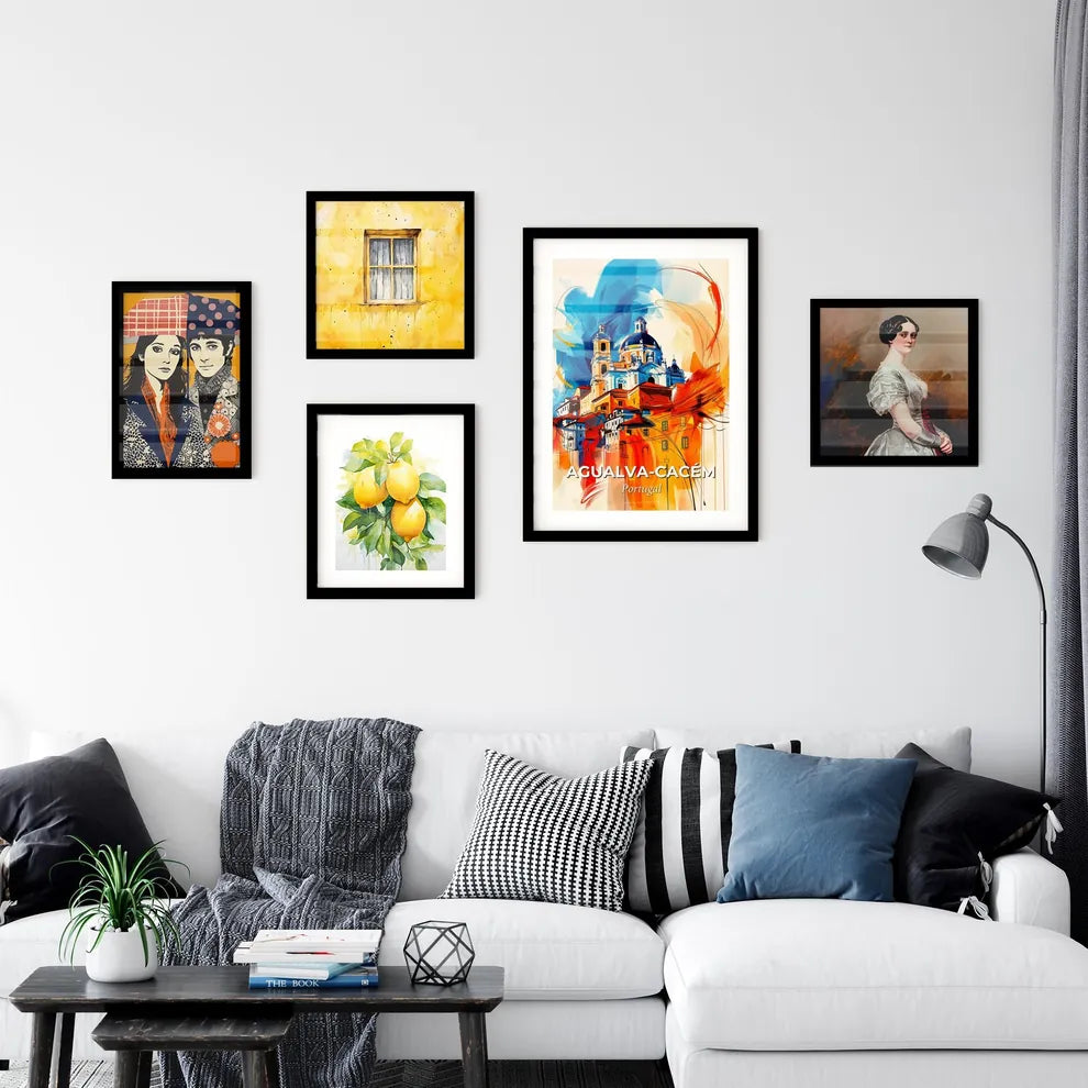 Vibrant Agualv Wall Art Collection