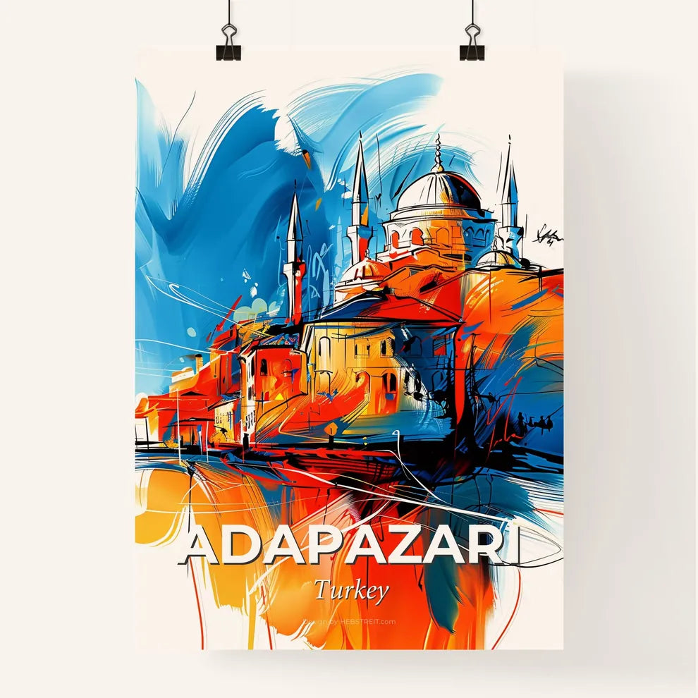 Vibrant Adapazari, Turkey Poster