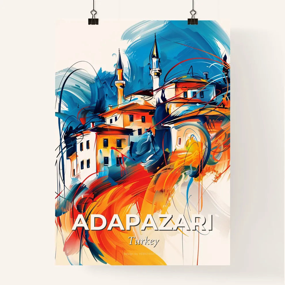 Vibrant Adapazari, Turkey Poster