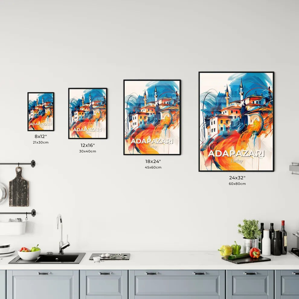 Vibrant Adapazari, Turkey Kitchen Art