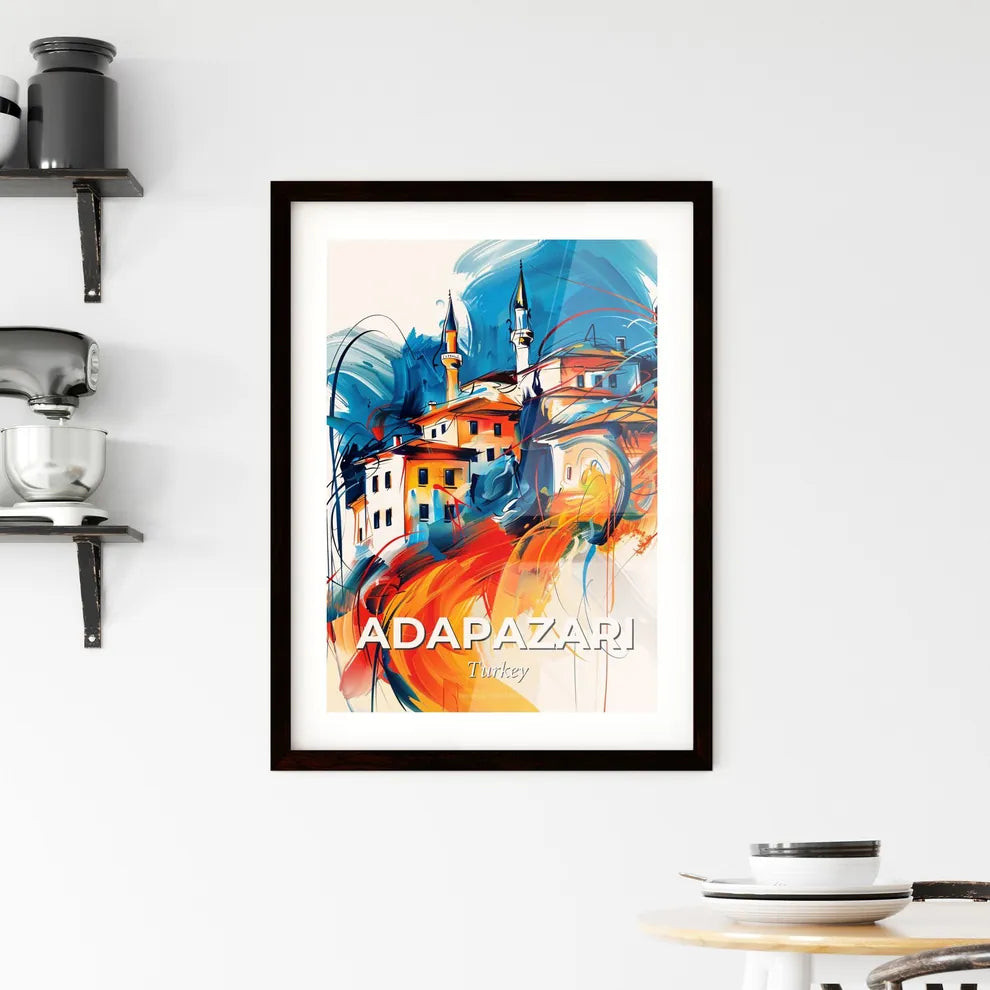 Vibrant Adapazari, Turkey Framed Print