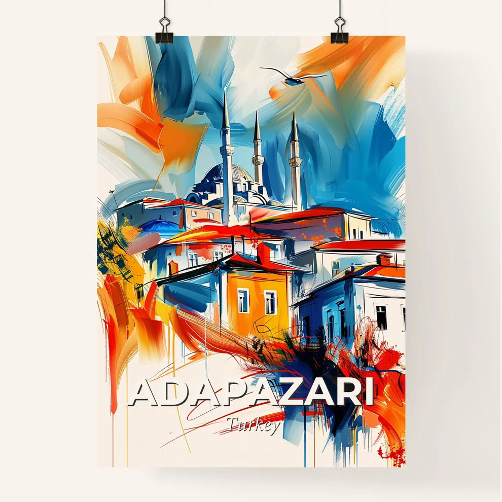 Vibrant Adapazari, Turkey Poster