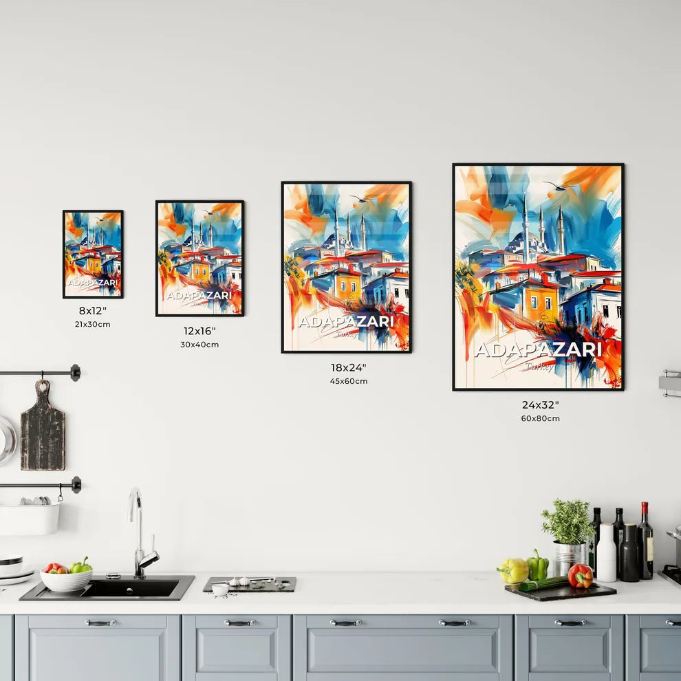 Vibrant Adapazari, Turkey Kitchen Art