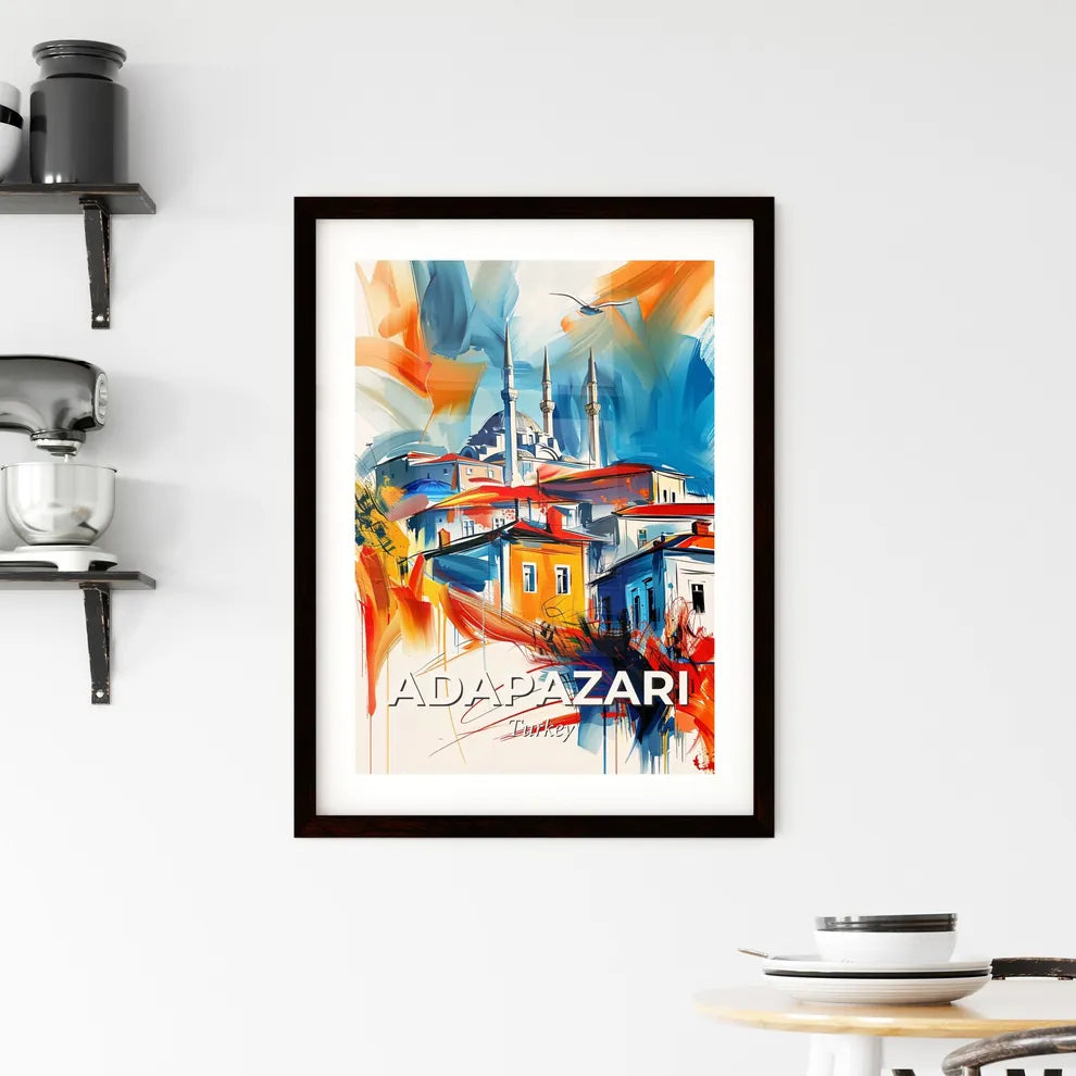 Vibrant Adapazari, Turkey Framed Print