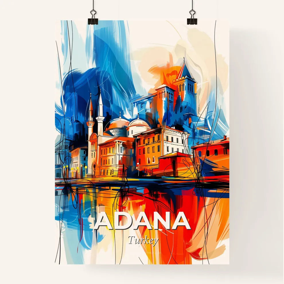 Vibrant Adana, Turkey Poster