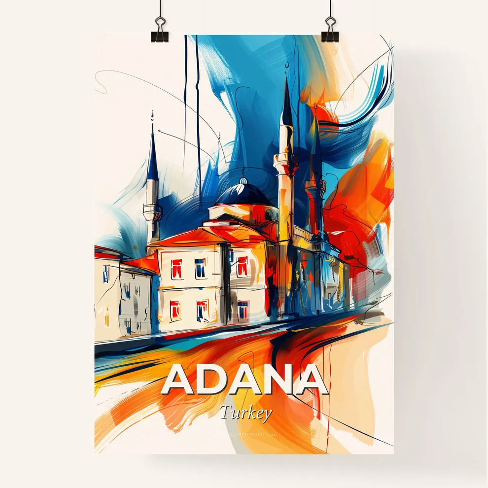 Vibrant Adana, Turkey Poster
