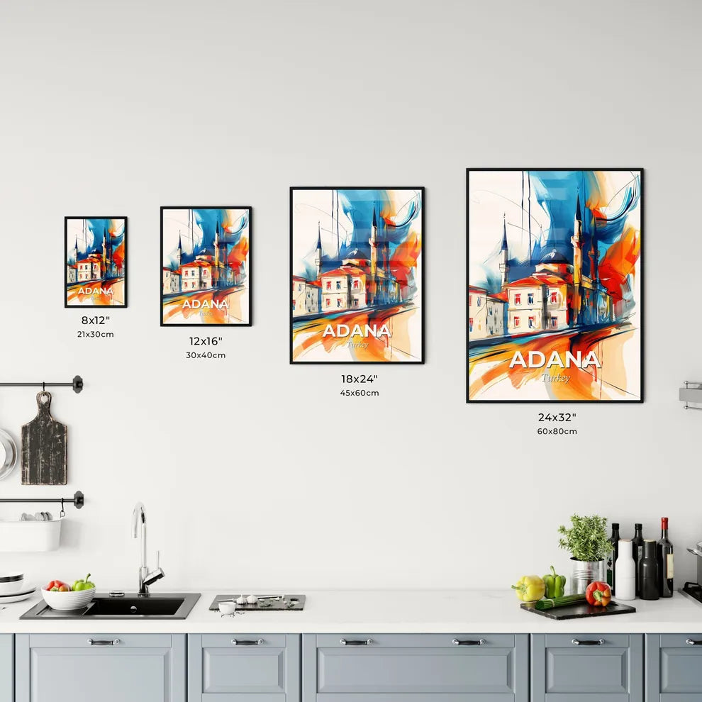 Vibrant Adana, Turkey Kitchen Art