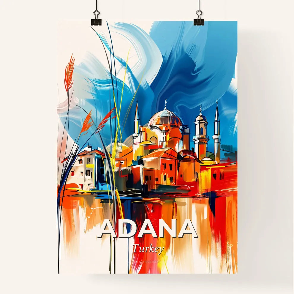 Vibrant Adana, Turkey Poster