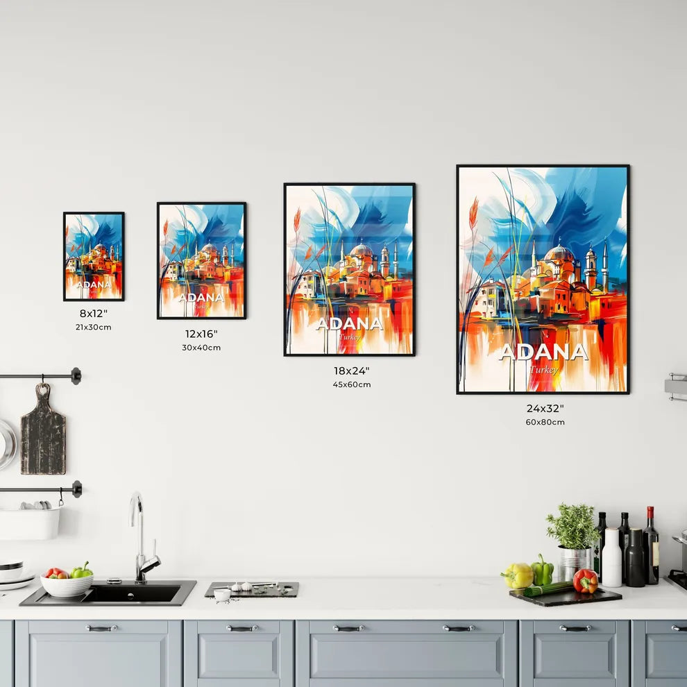 Vibrant Adana, Turkey Kitchen Art